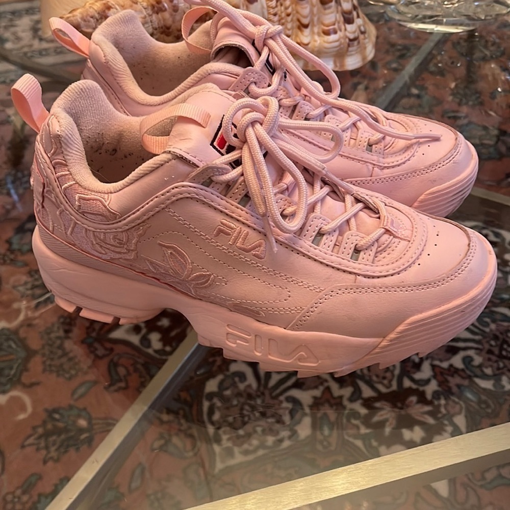 Fila Pink Women's Athletic Shoes